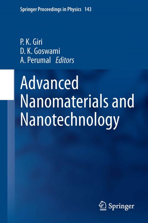 Cover of the book Advanced Nanomaterials and Nanotechnology by , Springer Berlin Heidelberg