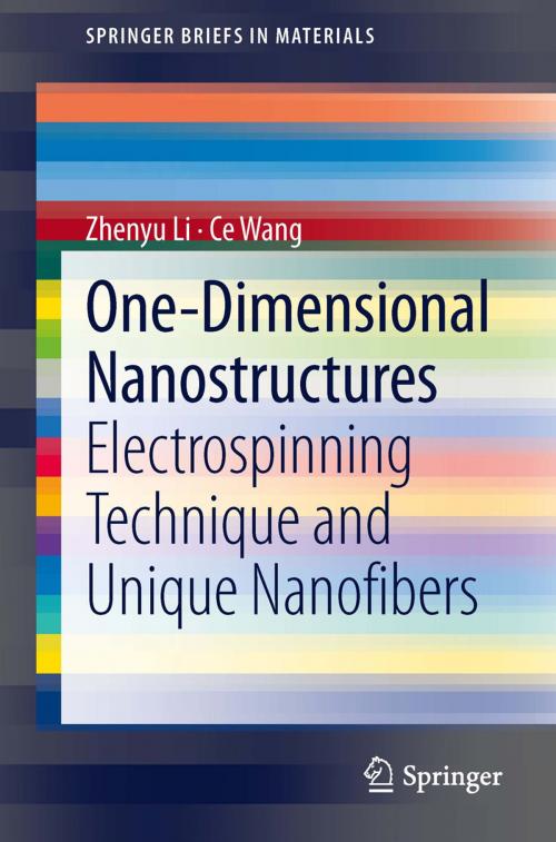 Cover of the book One-Dimensional nanostructures by Zhenyu Li, Ce Wang, Springer Berlin Heidelberg