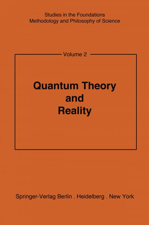 Cover of the book Quantum Theory and Reality by , Springer Berlin Heidelberg