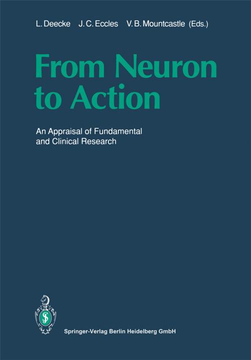 Cover of the book From Neuron to Action by , Springer Berlin Heidelberg
