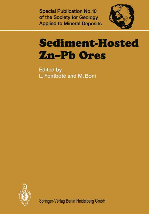 Cover of the book Sediment-Hosted Zn-Pb Ores by , Springer Berlin Heidelberg