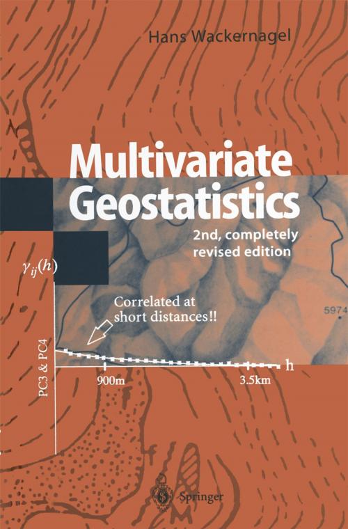 Cover of the book Multivariate Geostatistics by Hans Wackernagel, Springer Berlin Heidelberg