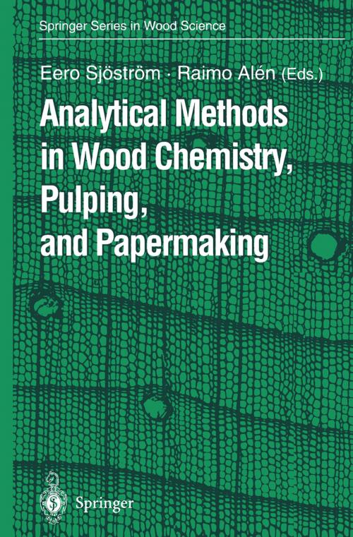 Cover of the book Analytical Methods in Wood Chemistry, Pulping, and Papermaking by , Springer Berlin Heidelberg