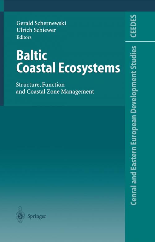 Cover of the book Baltic Coastal Ecosystems by , Springer Berlin Heidelberg