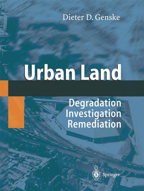 Cover of the book Urban Land by Dieter D. Genske, Springer Berlin Heidelberg