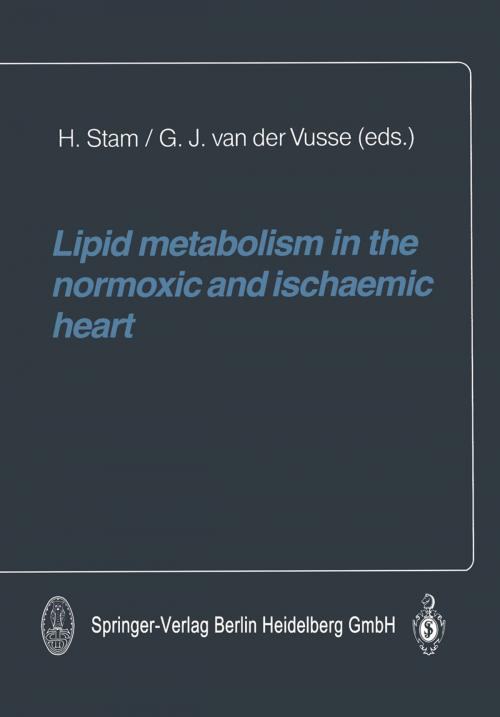 Cover of the book Lipid metabolism in the normoxic and ischaemic heart by , Steinkopff