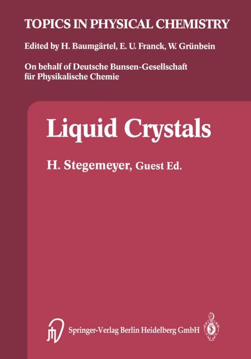 Cover of the book Liquid Crystals by Ludwig Pohl, D. Demus, G. Pelzl, Heino Finkelmann, Karl Hiltrop, Martin Schadt, Steinkopff