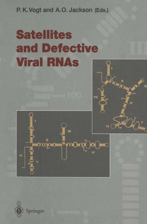 Cover of the book Satellites and Defective Viral RNAs by , Springer Berlin Heidelberg