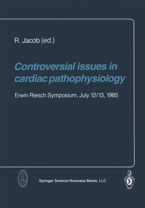 Cover of the book Controversial issues in cardiac pathophysiology by , Steinkopff