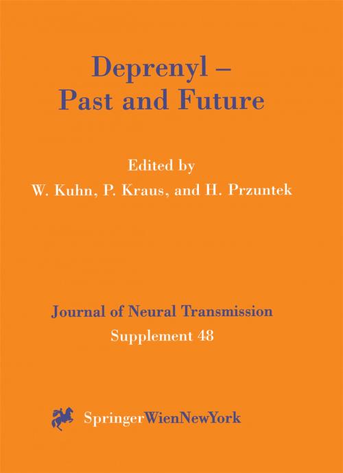 Cover of the book Deprenyl — Past and Future by , Springer Vienna