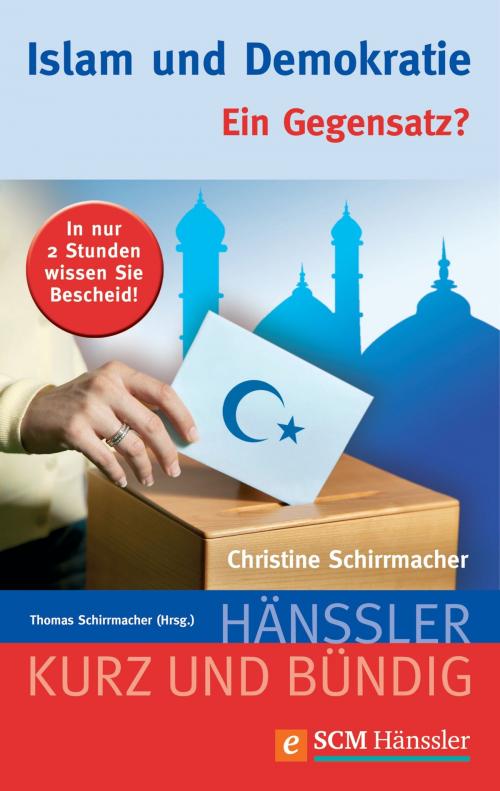 Cover of the book Islam und Demokratie by Christine Schirrmacher, SCM Hänssler