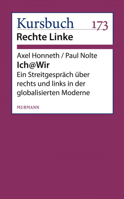 Cover of the book Ich@Wir by Axel Honneth, Paul Nolte, Murmann Publishers GmbH