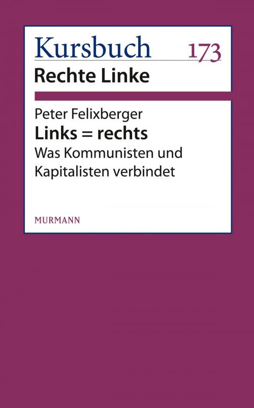 Cover of the book Links = rechts by Peter Felixberger, Murmann Publishers GmbH