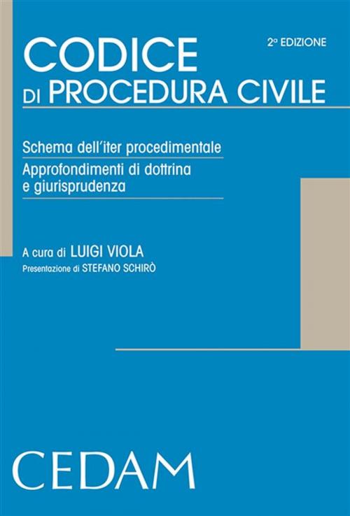 Cover of the book Codice di procedura civile by Viola Luigi (a cura di), Cedam