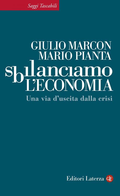 Cover of the book Sbilanciamo l'economia by Mario Pianta, Giulio Marcon, Editori Laterza