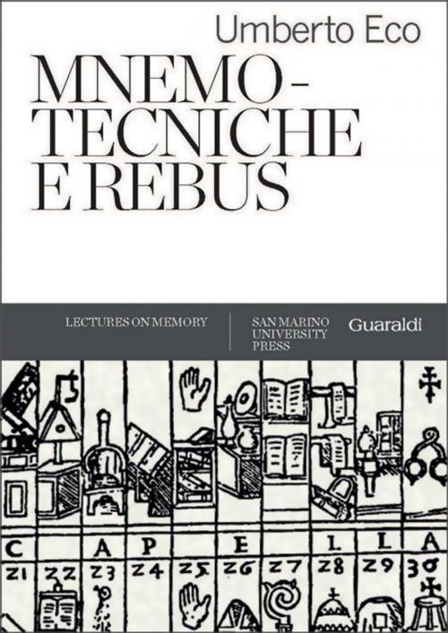 Cover of the book Mnemotecniche e rebus by Umberto Eco, Guaraldi