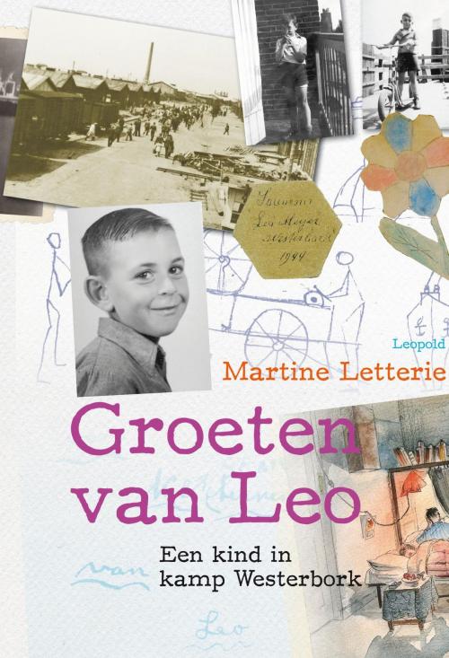 Cover of the book Groeten van Leo by Martine Letterie, WPG Kindermedia