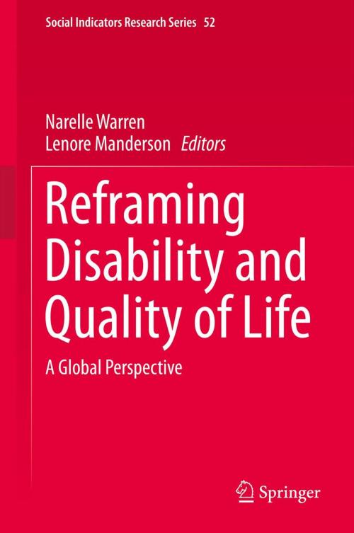 Cover of the book Reframing Disability and Quality of Life by , Springer Netherlands