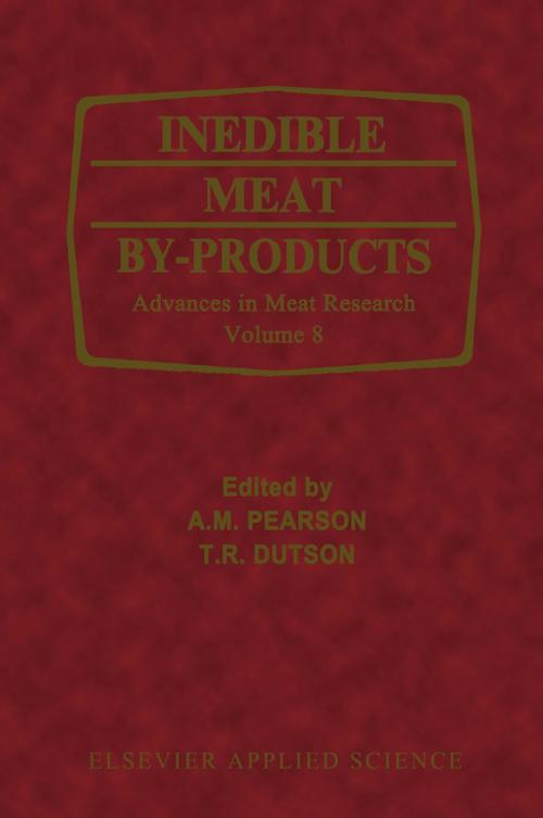 Cover of the book Inedible Meat by-Products by A. M. Pearson, T. R. Dutson, Springer Netherlands