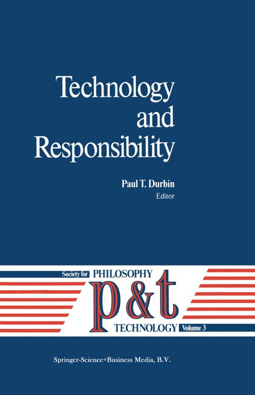 Cover of the book Technology and Responsibility by , Springer Netherlands