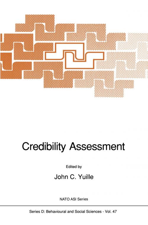 Cover of the book Credibility Assessment by , Springer Netherlands