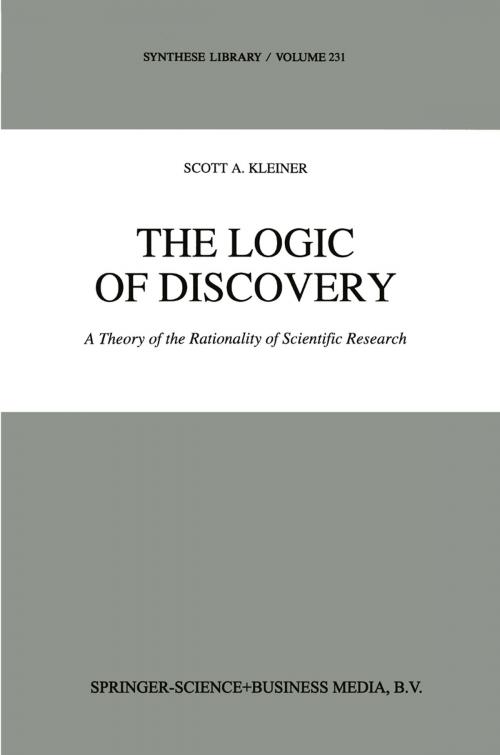 Cover of the book The Logic of Discovery by S. Kleiner, Springer Netherlands