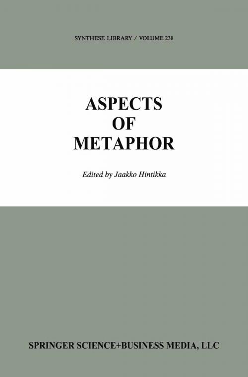 Cover of the book Aspects of Metaphor by , Springer Netherlands