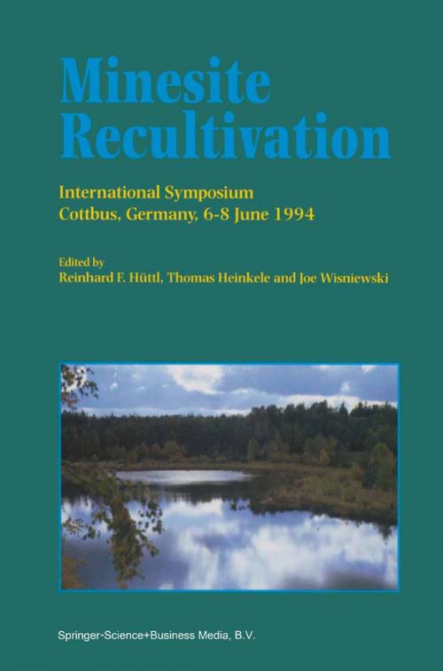 Cover of the book Minesite Recultivation by , Springer Netherlands