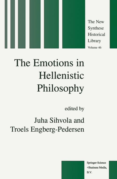 Cover of the book The Emotions in Hellenistic Philosophy by , Springer Netherlands