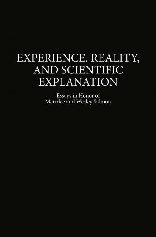 Cover of the book Experience, Reality, and Scientific Explanation by , Springer Netherlands