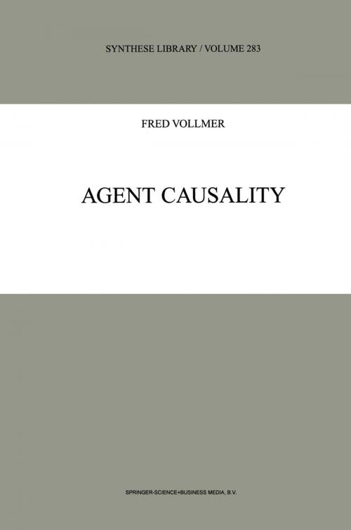 Cover of the book Agent Causality by F. Vollmer, Springer Netherlands