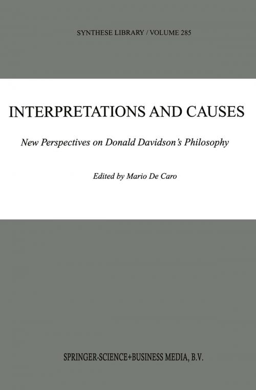 Cover of the book Interpretations and Causes by , Springer Netherlands