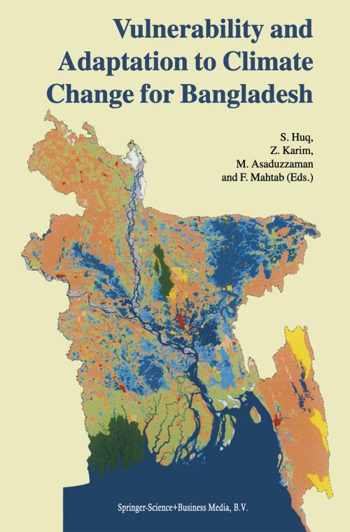 Cover of the book Vulnerability and Adaptation to Climate Change for Bangladesh by , Springer Netherlands
