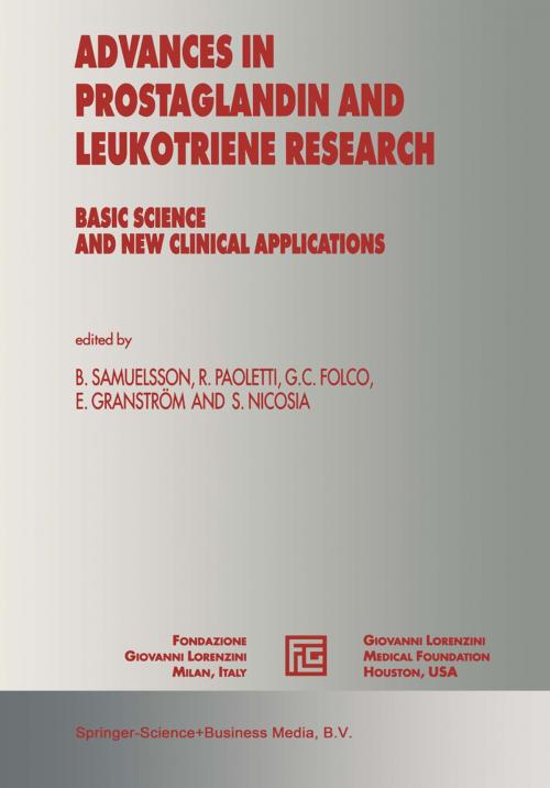 Cover of the book Advances in Prostaglandin and Leukotriene Research by , Springer Netherlands