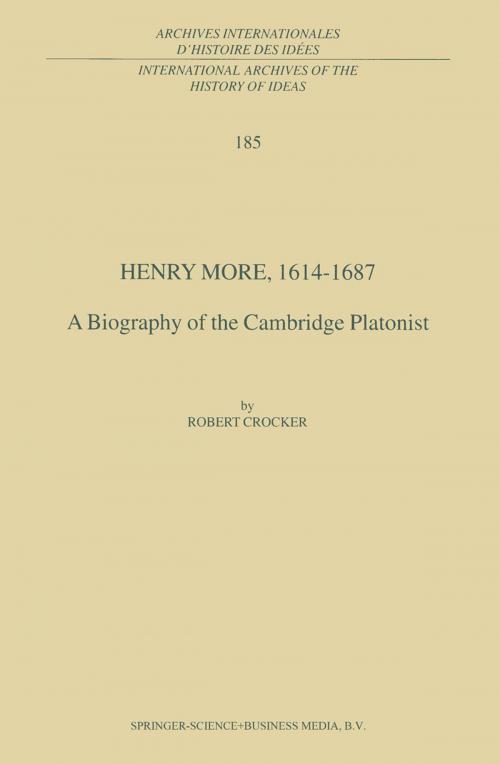 Cover of the book Henry More, 1614-1687 by R. Crocker, Springer Netherlands