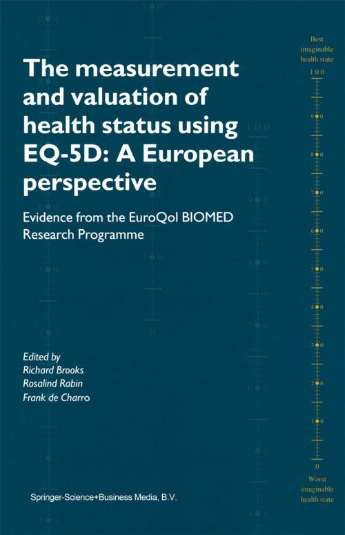 Cover of the book The Measurement and Valuation of Health Status Using EQ-5D: A European Perspective by , Springer Netherlands