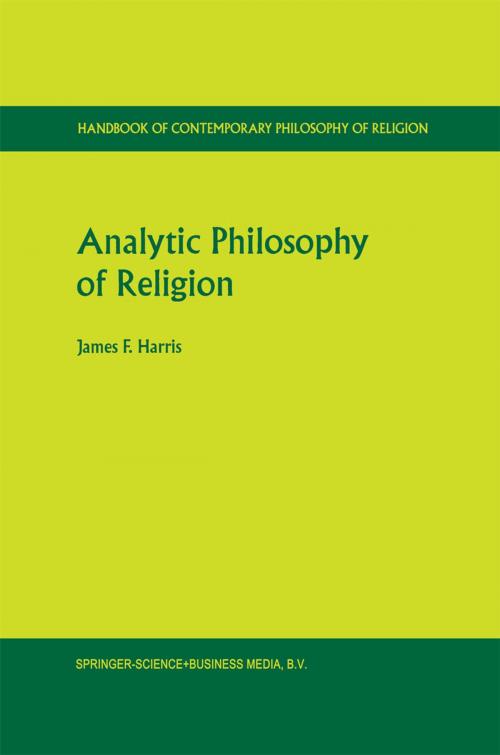 Cover of the book Analytic Philosophy of Religion by James Franklin Harris, Springer Netherlands