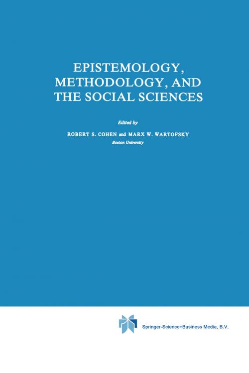 Cover of the book Epistemology, Methodology, and the Social Sciences by , Springer Netherlands