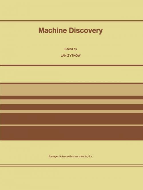 Cover of the book Machine Discovery by , Springer Netherlands