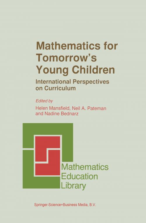 Cover of the book Mathematics for Tomorrow’s Young Children by , Springer Netherlands