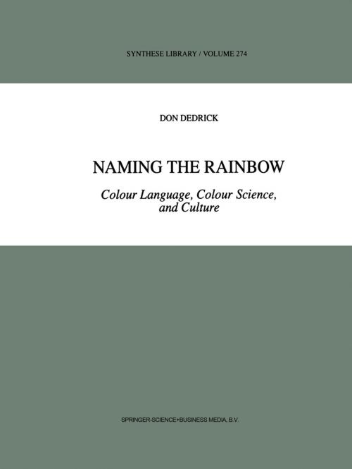 Cover of the book Naming the Rainbow by D. Dedrick, Springer Netherlands