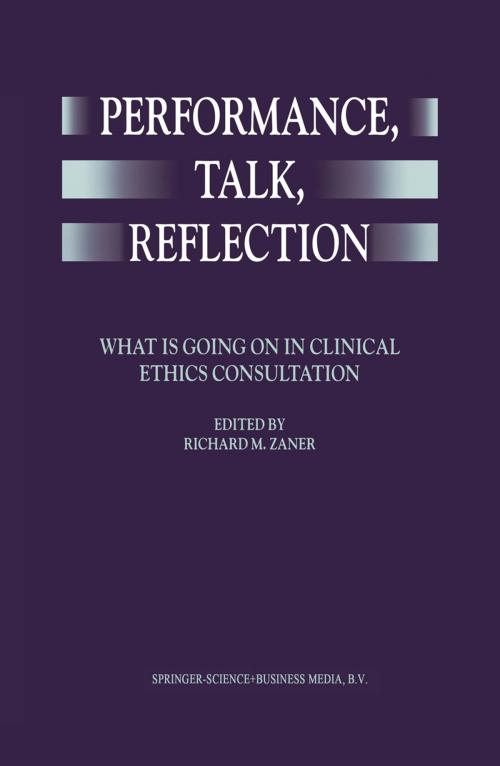 Cover of the book Performance, Talk, Reflection by , Springer Netherlands