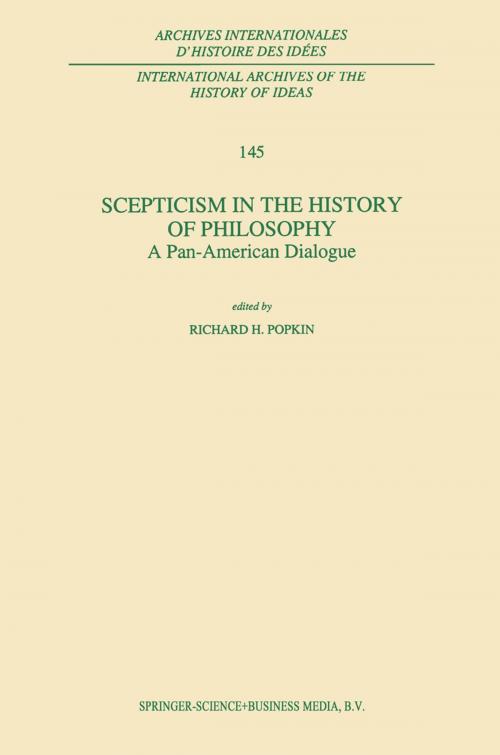 Cover of the book Scepticism in the History of Philosophy by , Springer Netherlands