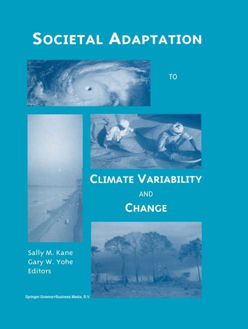 Cover of the book Societal Adaptation to Climate Variability and Change by , Springer Netherlands