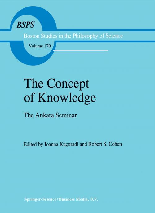 Cover of the book The Concept of Knowledge by , Springer Netherlands