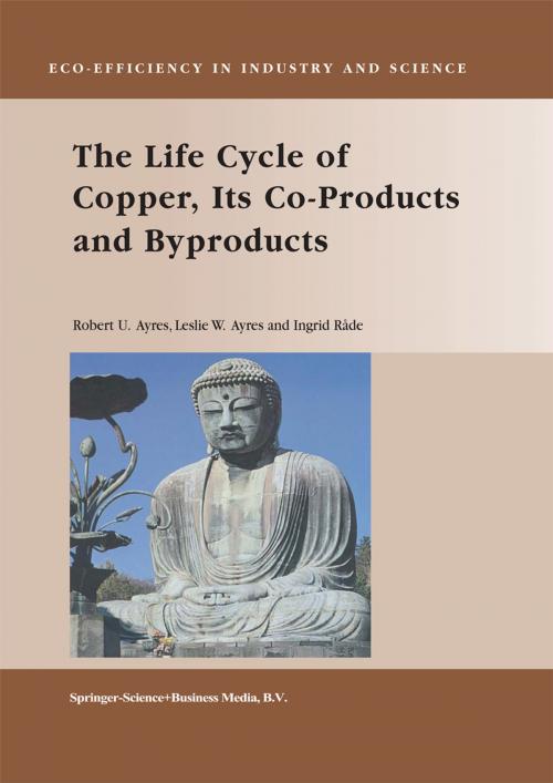 Cover of the book The Life Cycle of Copper, Its Co-Products and Byproducts by Robert U. Ayres, Leslie W. Ayres, Ingrid Råde, Springer Netherlands