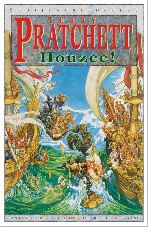 Cover of the book Houzee! by Terry Pratchett, Meulenhoff Boekerij B.V.