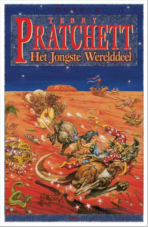 Cover of the book Het jongste werelddeel by Terry Pratchett, Meulenhoff Boekerij B.V.