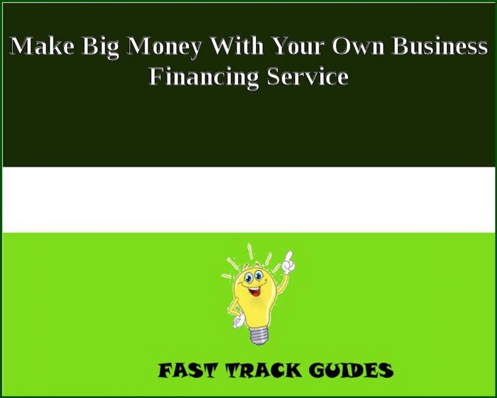 Big bigCover of Make Big Money With Your Own Business Financing Service