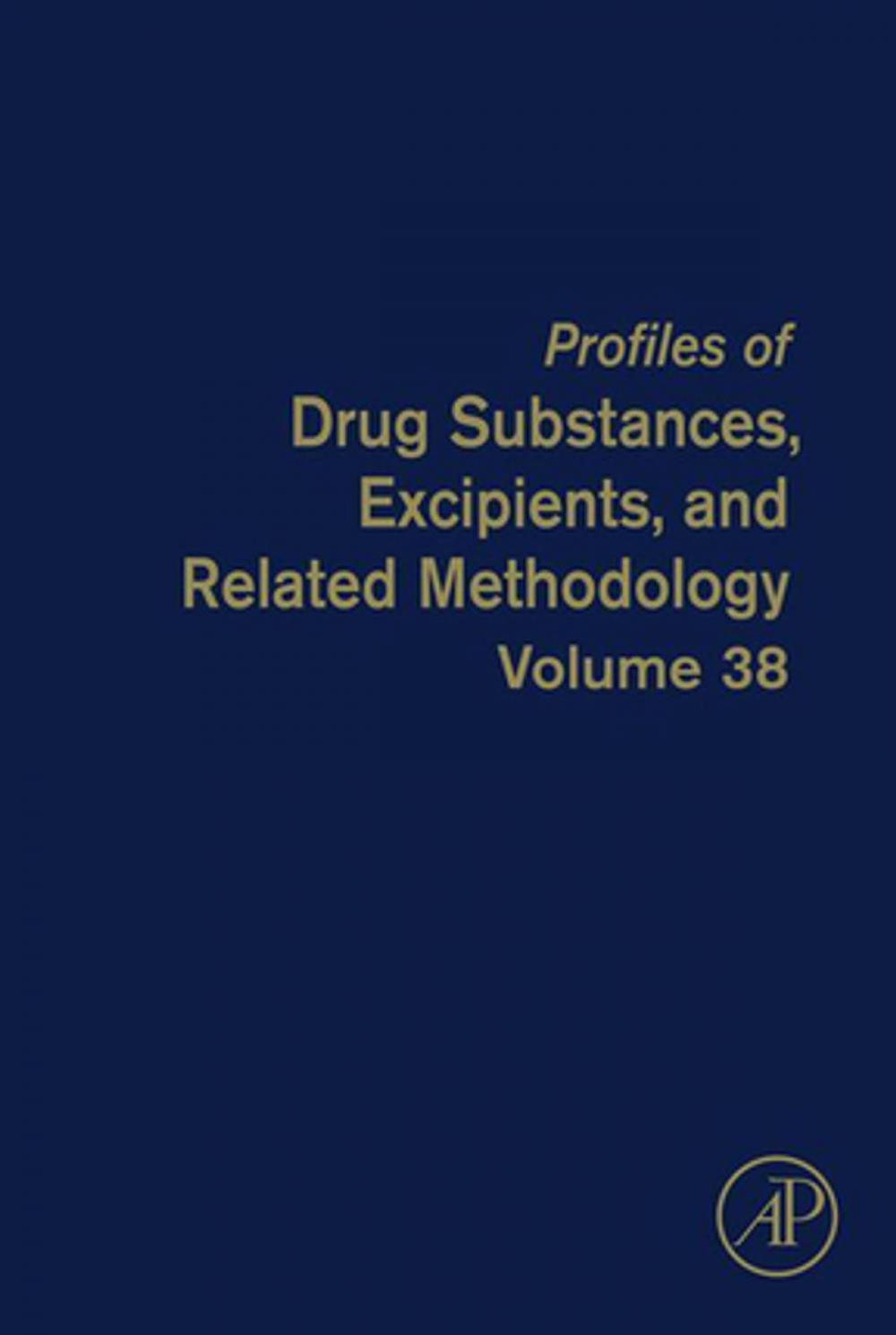 Big bigCover of Profiles of Drug Substances, Excipients, and Related Methodology